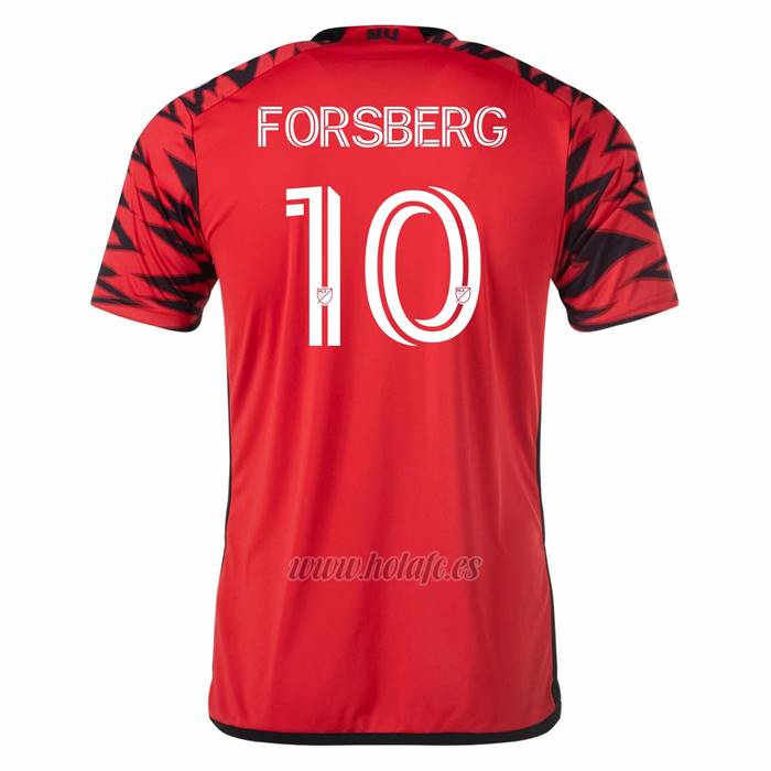 Camiseta New York Red Bulls Jugador Emil Forsberg Primera 2025